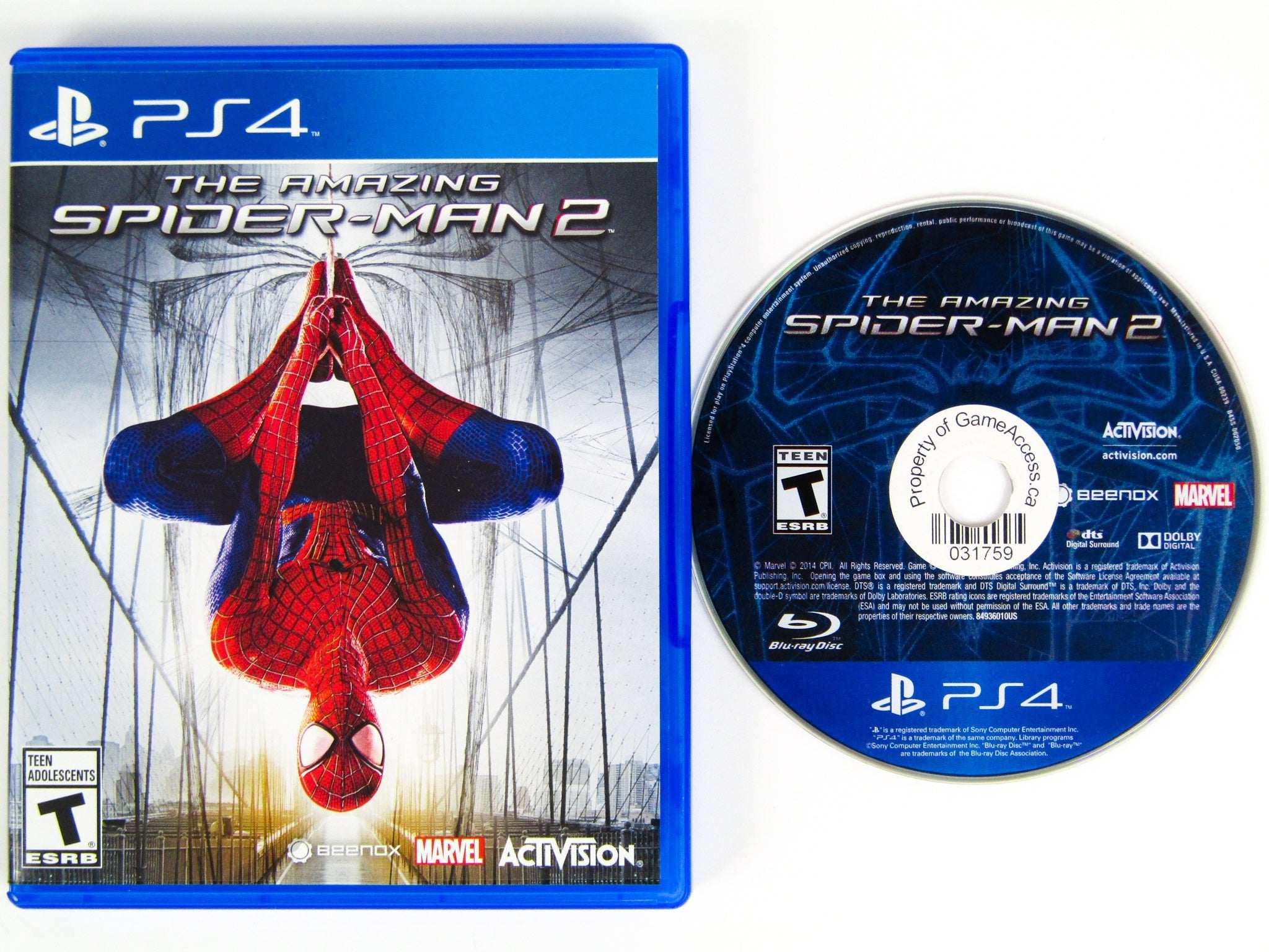 Amazing Spiderman 2 (Playstation 4 / PS4) - RetroMTL