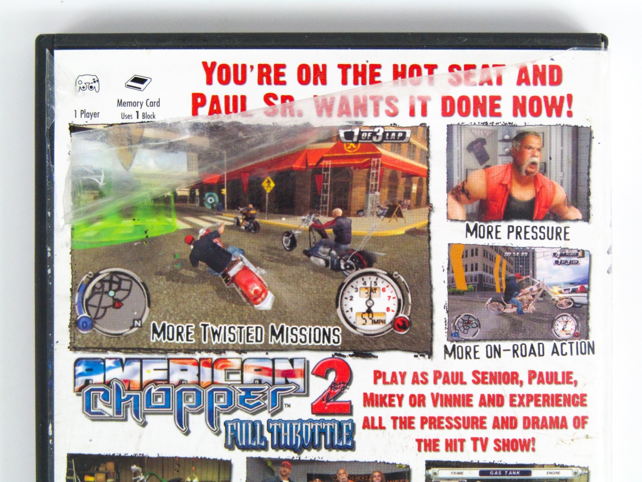 American Chopper 2 Full Throttle (Nintendo Gamecube) - RetroMTL