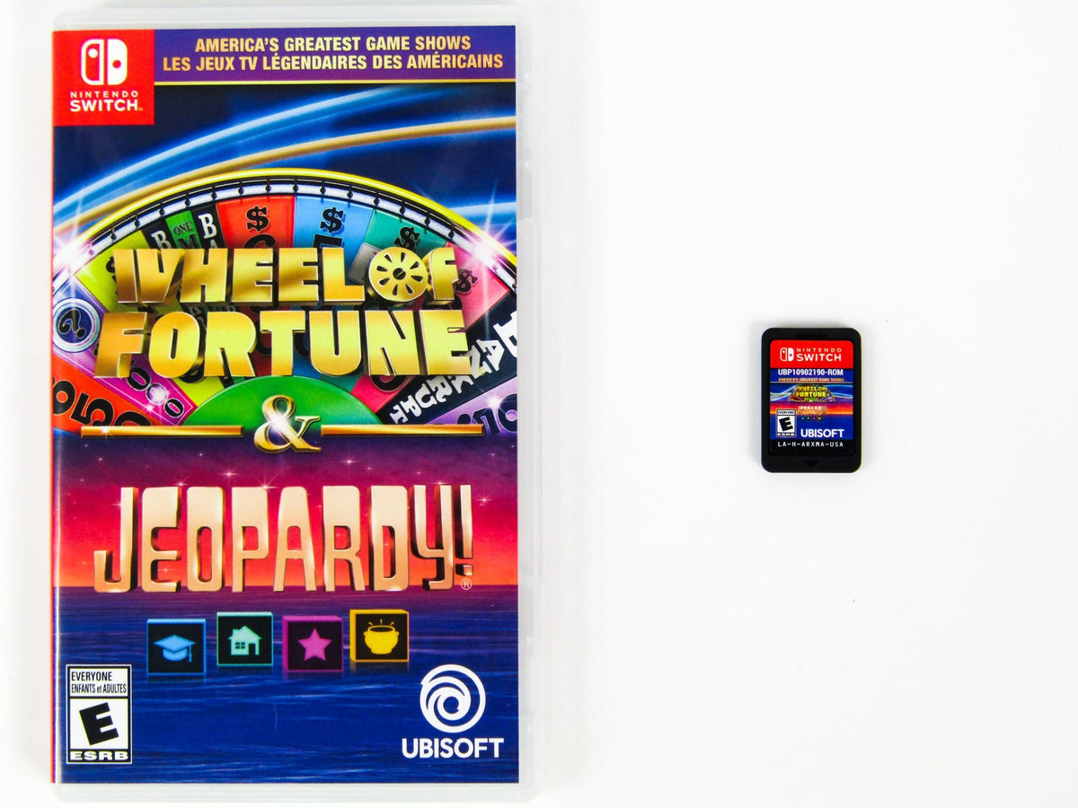 Jeopardy Switch Box America's Greatest Game Shows: Wheel Of Fortune & Jeopardy (Nintendo S ...