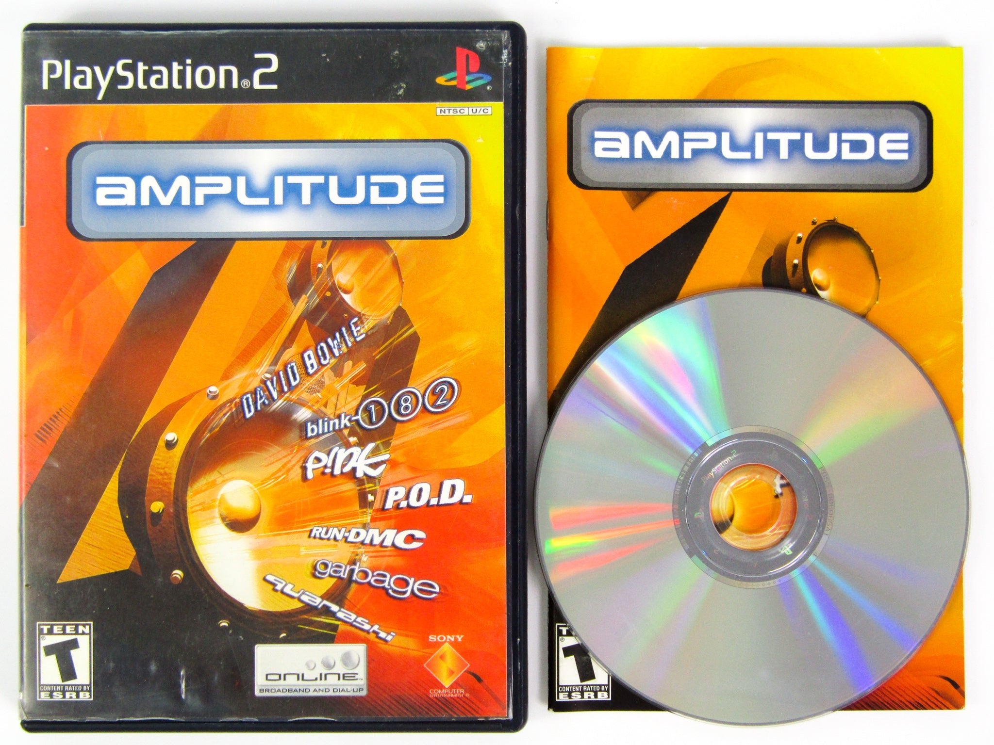 Amplitude (Playstation 2 / PS2) - RetroMTL