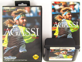 Andre Agassi Tennis (Sega Genesis)