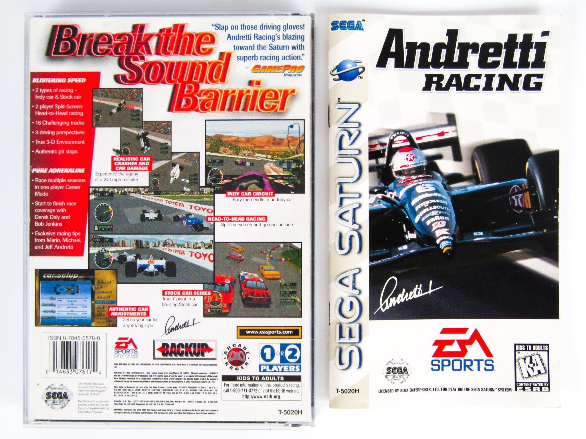 Andretti Racing (Sega Saturn) - RetroMTL