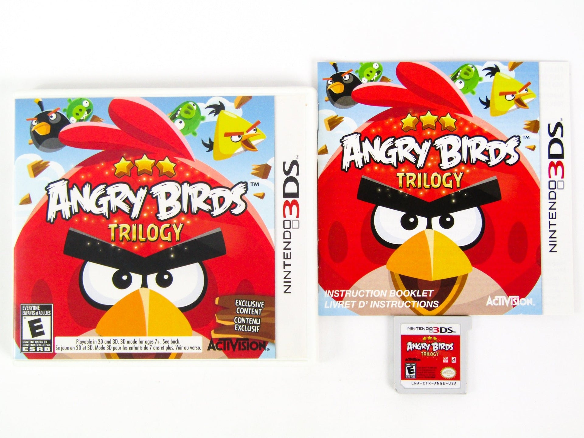 Angry Birds Trilogy (Nintendo 3DS) – Retro MTL