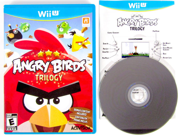 Angry Birds Trilogy (Nintendo Wii U) - RetroMTL