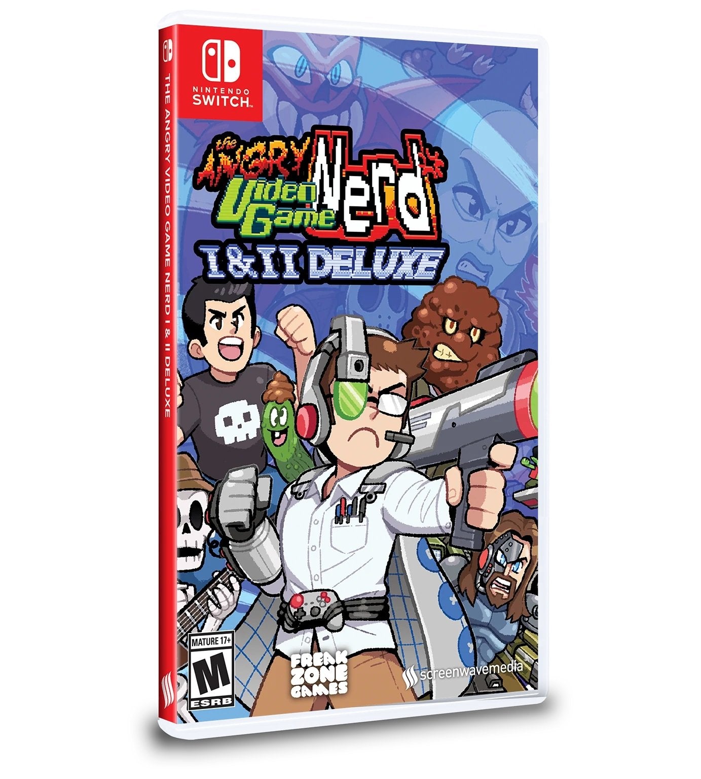 Angry Video Game Nerd 1 & 2 Deluxe [Limited Run Games] (Nintendo Switch) - RetroMTL