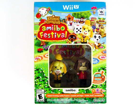 Animal Crossing Amiibo Festival [Amiibo Bundle] (Nintendo Wii U) - RetroMTL