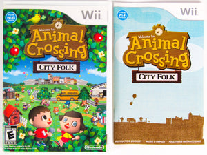 Animal Crossing City Folk (Nintendo Wii) - RetroMTL