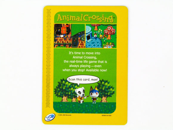 Animalcrossing Ereader Animal Crossing E-Reader Promo Card (Game Boy Advance / GBA) – RetroMTL