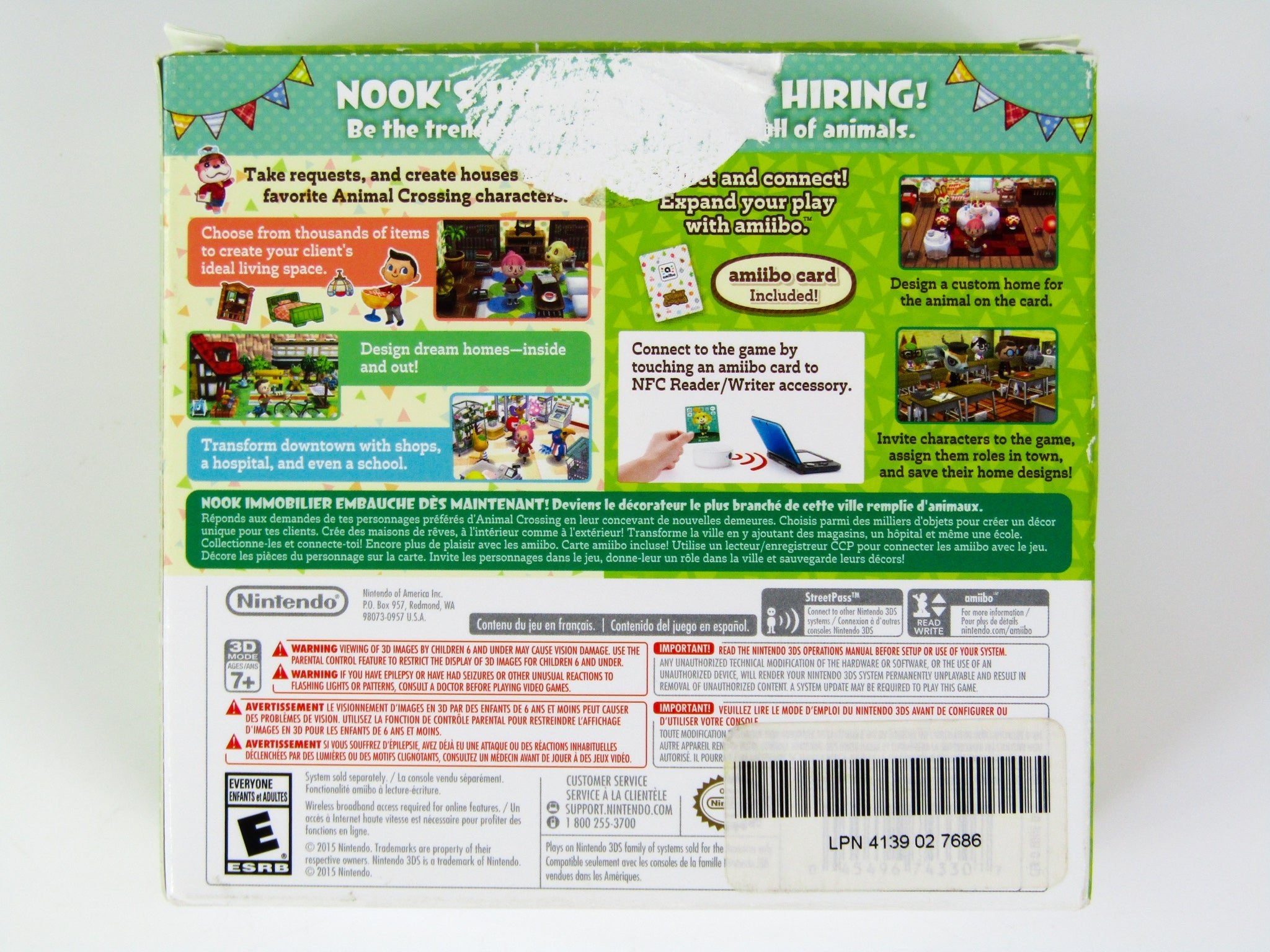 Animal Crossing Happy Home Designer [NFC Reader Bundle] (Nintendo 3DS) - RetroMTL