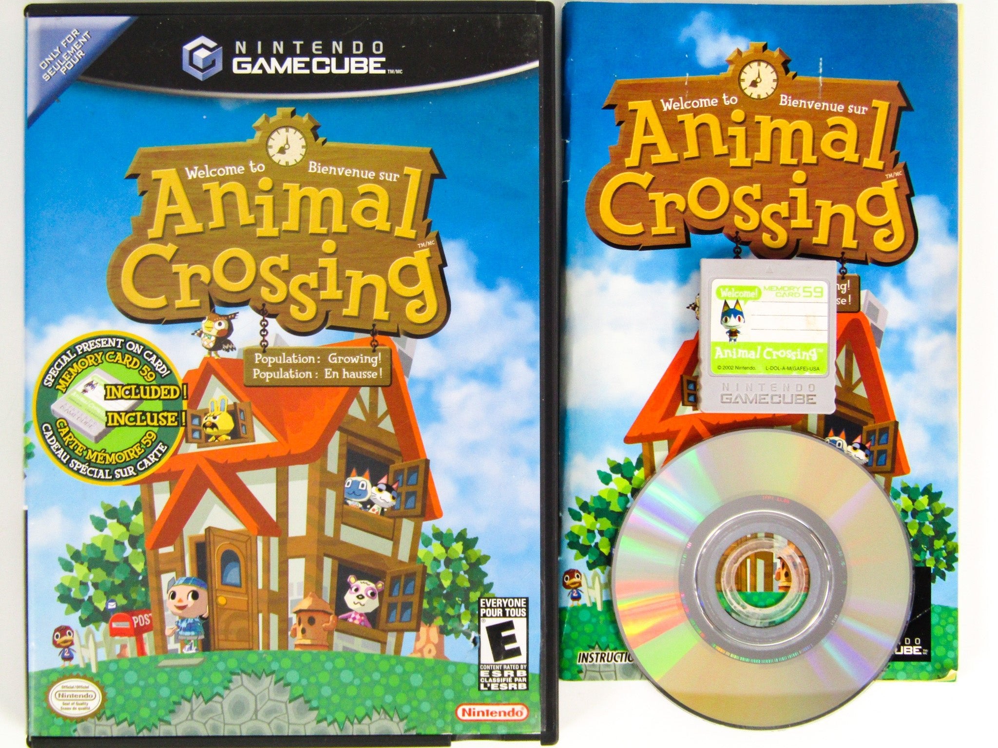 Animal Crossing (Nintendo Gamecube) - RetroMTL