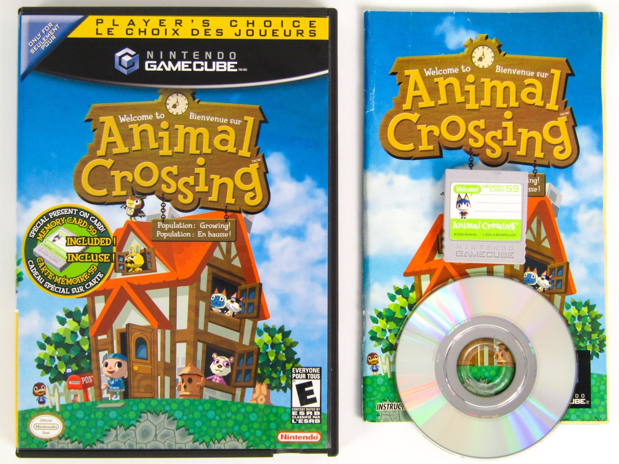 Animal Crossing [Player's Choice] (Nintendo Gamecube) - RetroMTL