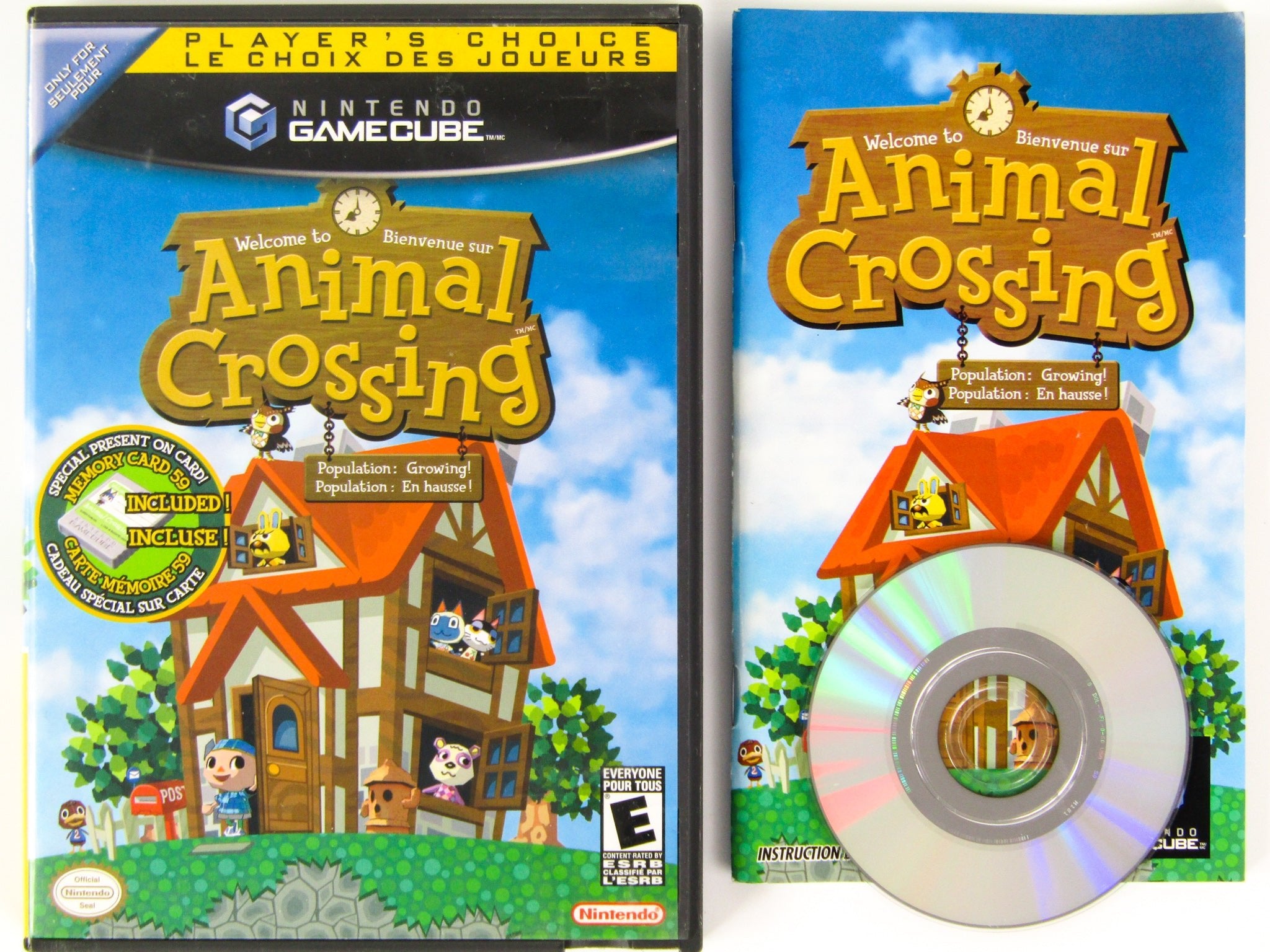 Animal Crossing [Player's Choice] (Nintendo Gamecube) - RetroMTL