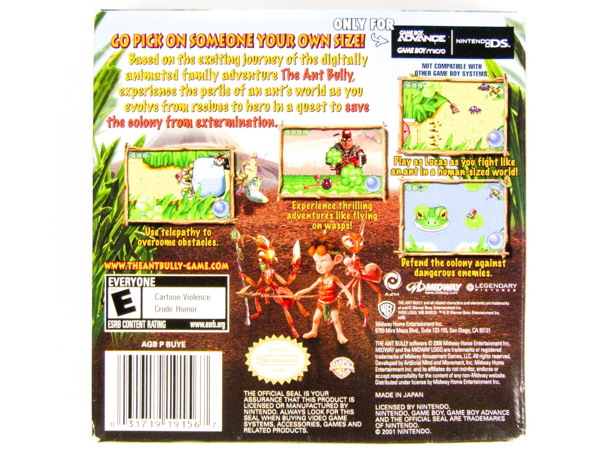 Ant Bully (Game Boy Advance / GBA) - RetroMTL