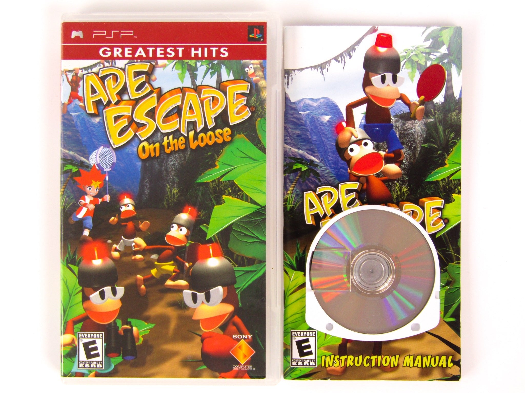 Ape Escape On The Loose [Greatest Hits] (Playstation Portable / PSP) - RetroMTL