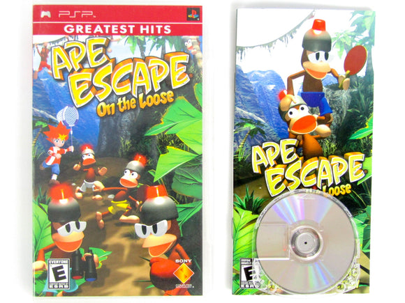 Ape Escape On The Loose [Greatest Hits] (Playstation Portable / PSP) - RetroMTL
