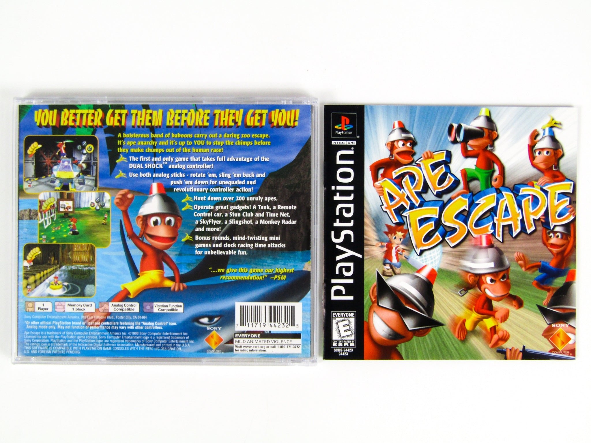 Ape Escape (Playstation / PS1) - RetroMTL