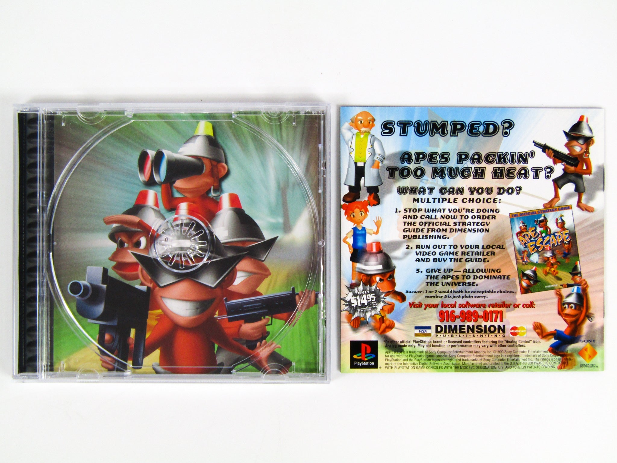 Ape Escape (Playstation / PS1) - RetroMTL