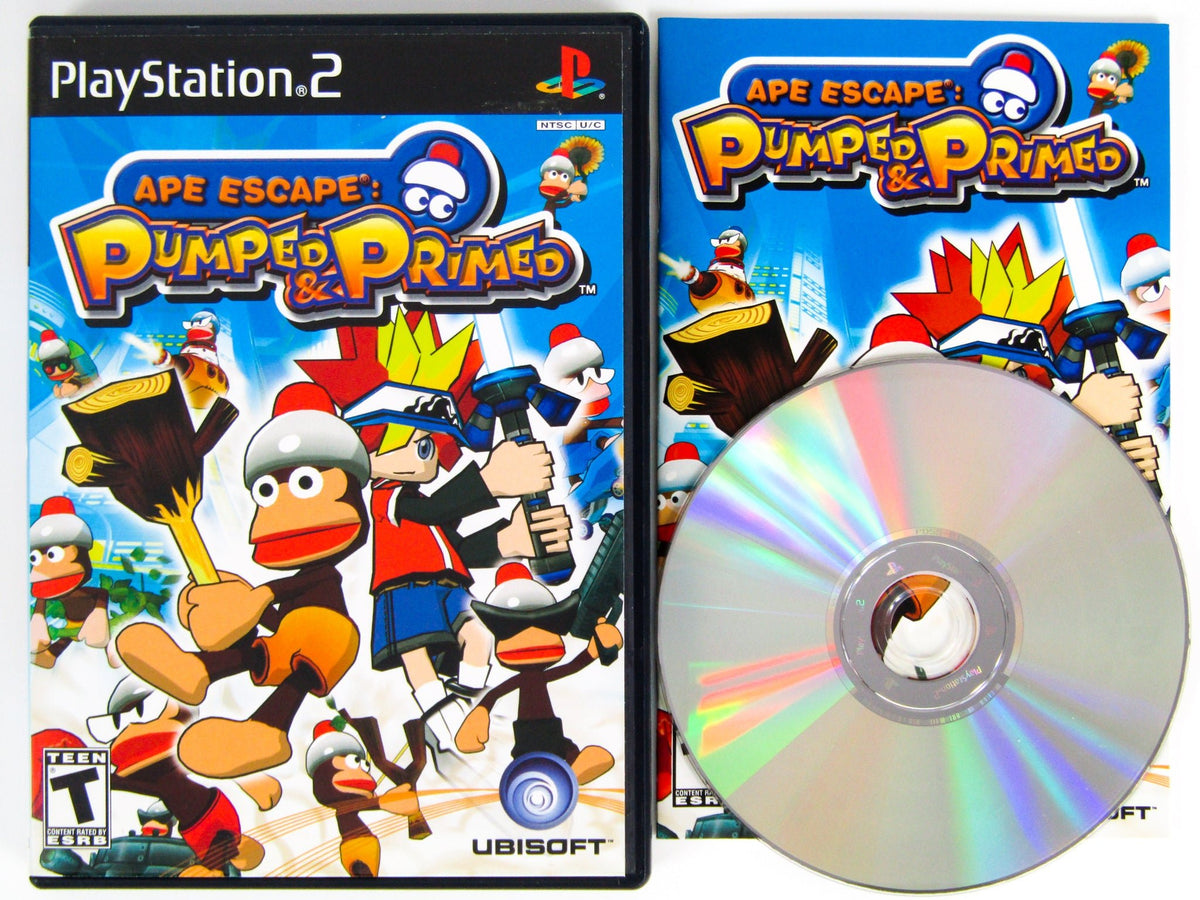 Escape Ps2 Ape Escape Pumped and Primed (Playstation 2 / PS2) – Retro MTL