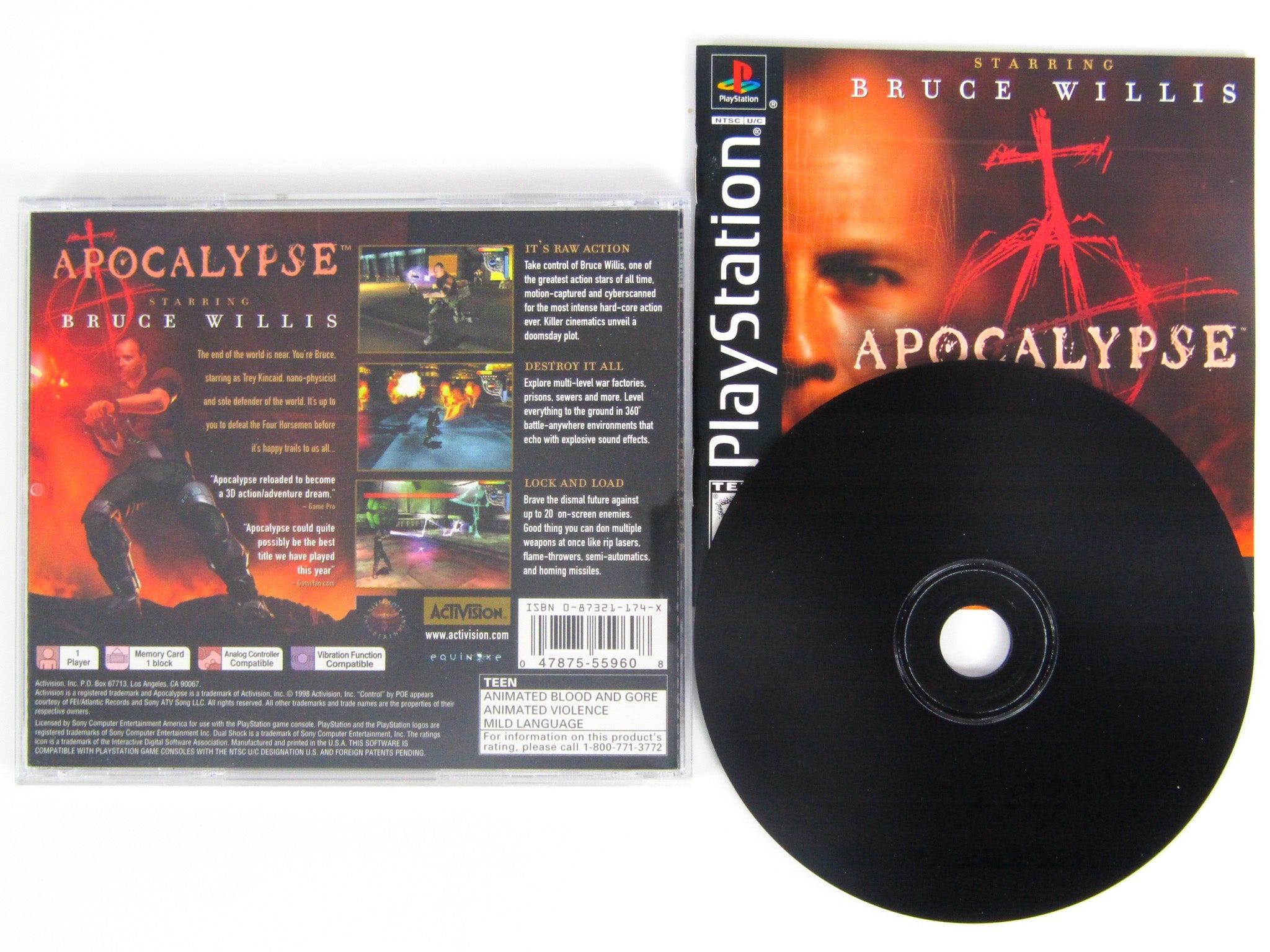 Apocalypse (Playstation / PS1) - RetroMTL