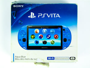 Aqua Blue PlayStation Vita Slim Console + 8GB Card [PCH-2001] (Playstation Vita / PSVITA) - RetroMTL