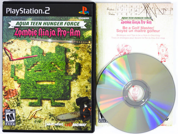 Aqua Teen Hunger Force Zombie Ninja Pro-Am (Playstation 2 / PS2) - RetroMTL