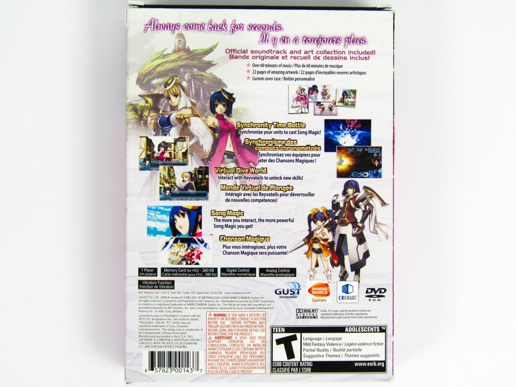 Ar Tonelico 2 Melody Of MetaFalica [Limited Edition] (Playstation 2 / PS2) - RetroMTL