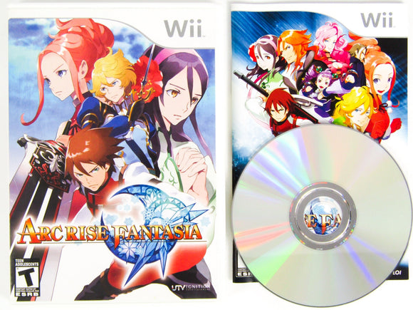 Arc Rise Fantasia (Nintendo Wii) - RetroMTL