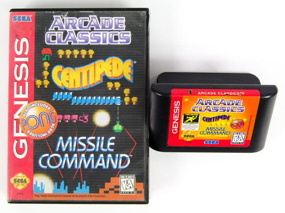 Arcade Classics (Sega Genesis) - RetroMTL