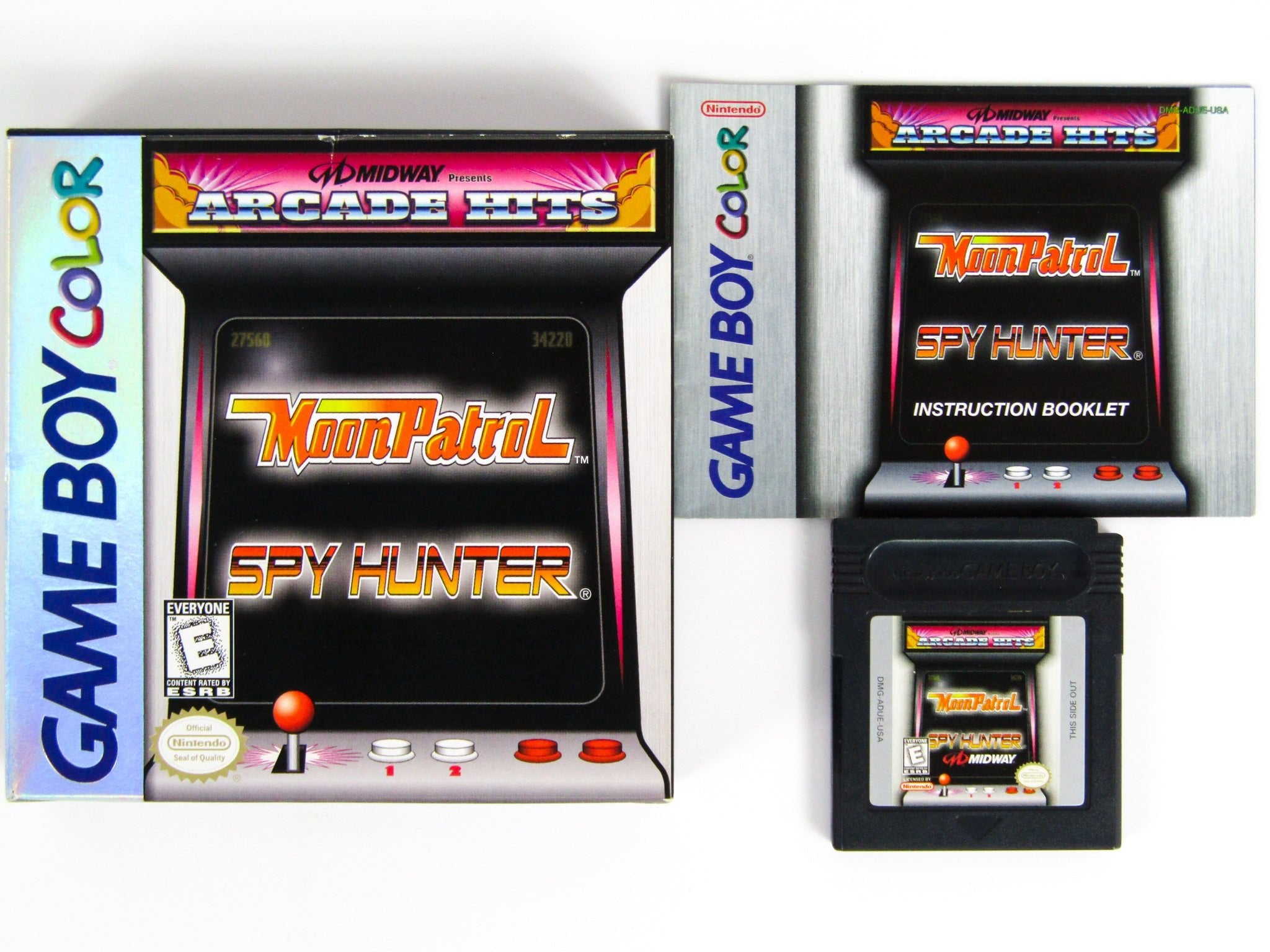 Arcade Hits: Moon Patrol And Spy Hunter (Game Boy Color) – RetroMTL