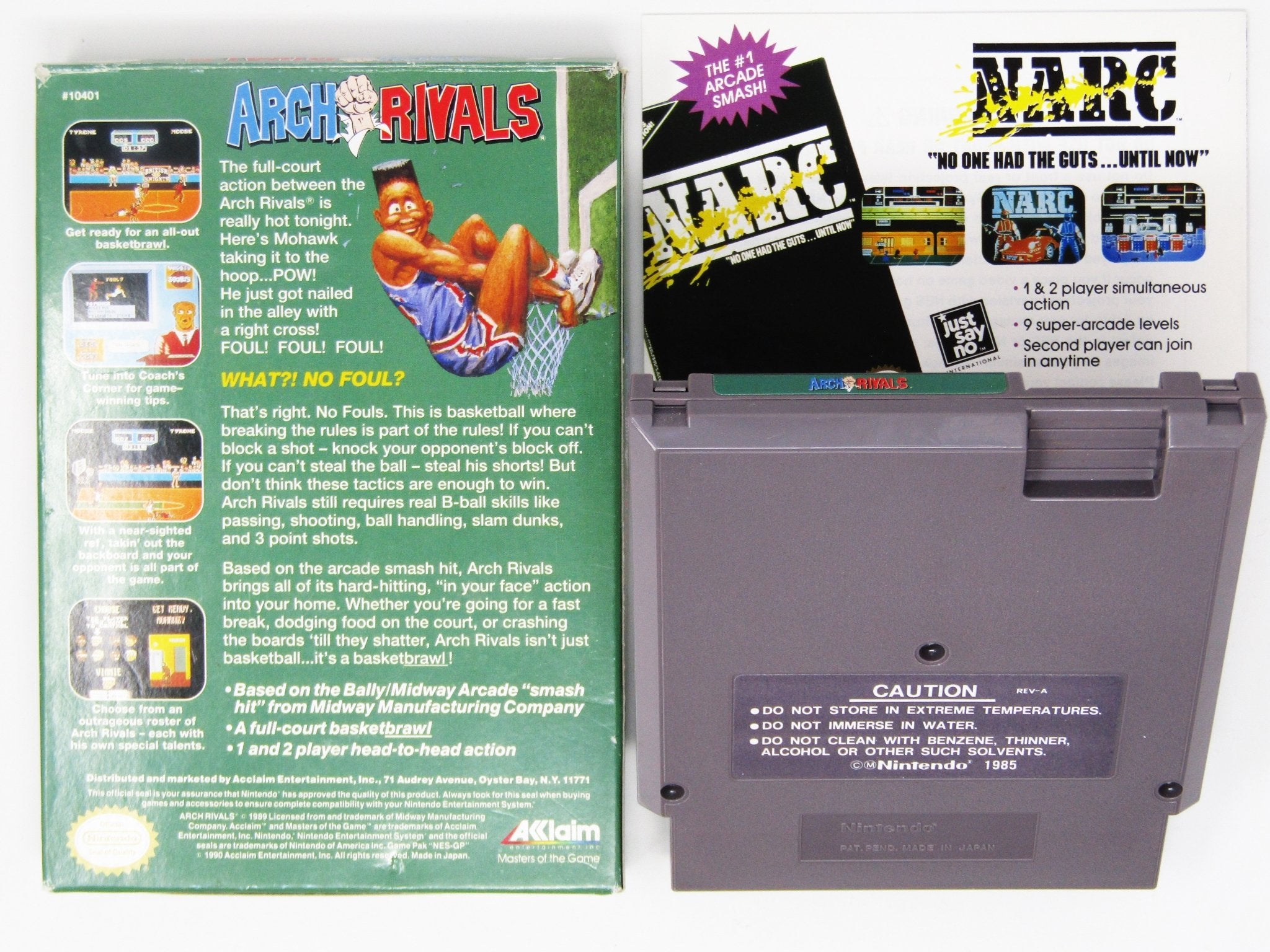 Arch Rivals (Nintendo / NES) - RetroMTL