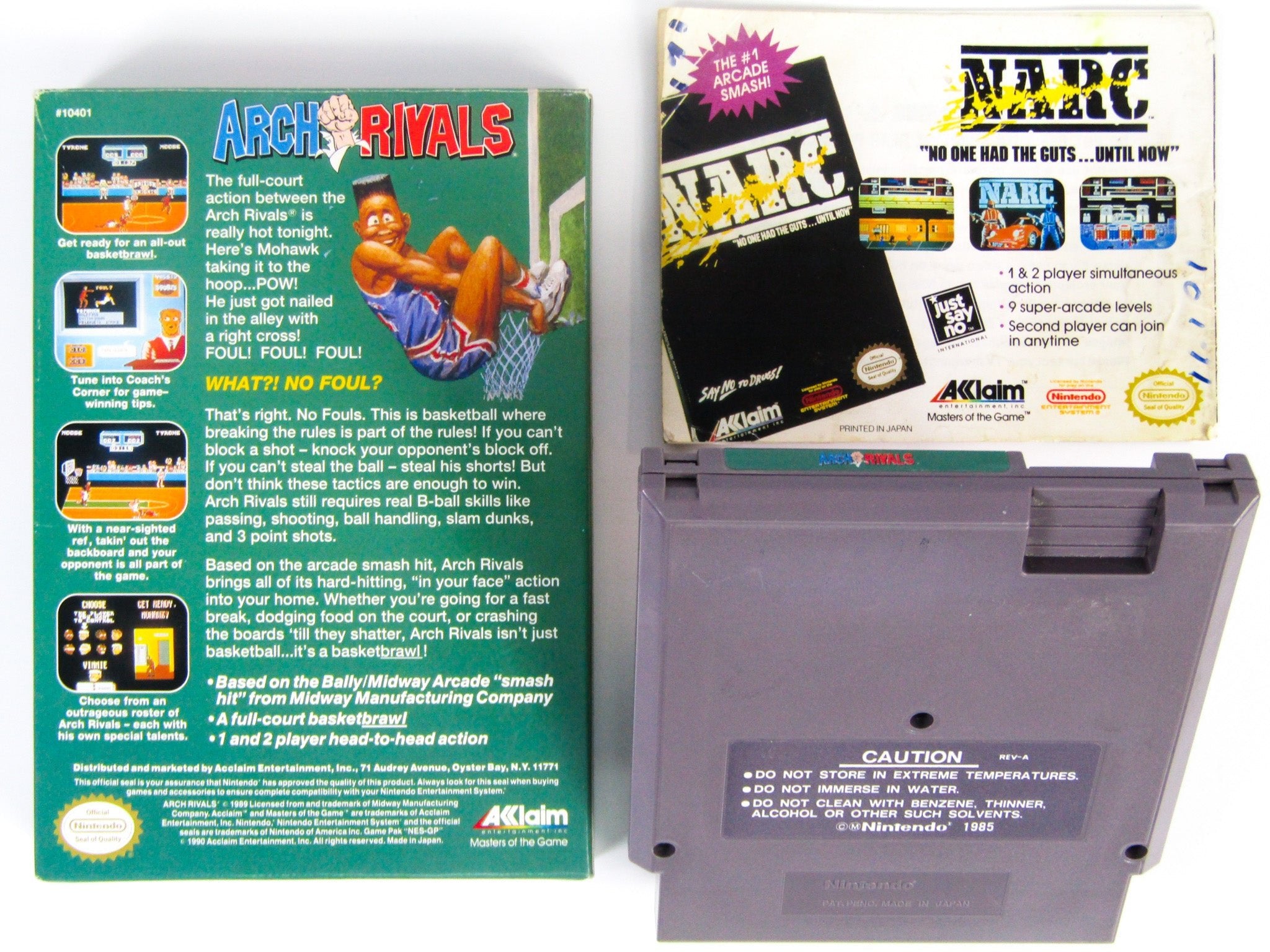 Arch Rivals (Nintendo / NES) - RetroMTL