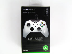 Arctic White Xbox One Wired Controller [PDP] (Xbox One / PC) - RetroMTL