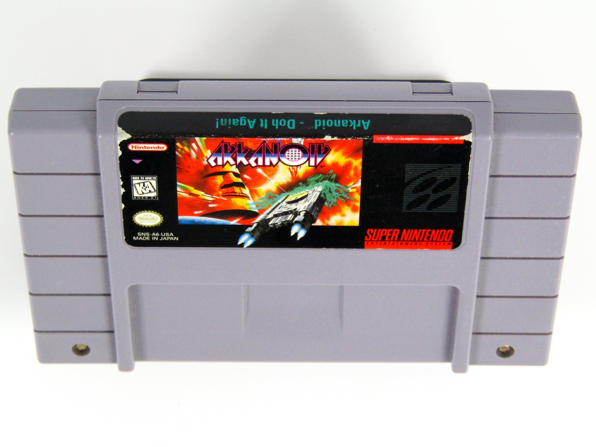 Arkanoid Doh It Again (Super Nintendo / SNES) - RetroMTL