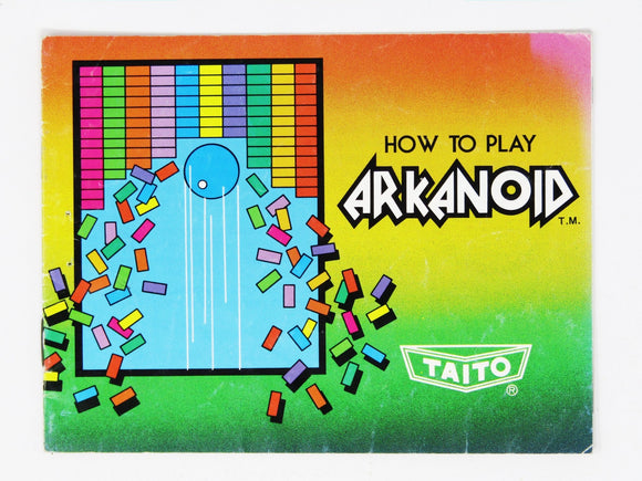 Arkanoid [Manual] (Nintendo / NES) - RetroMTL