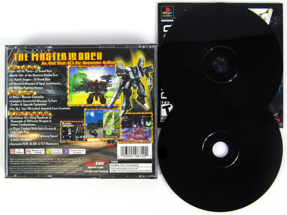 Armored Core Master of Arena (Playstation / PS1) - RetroMTL