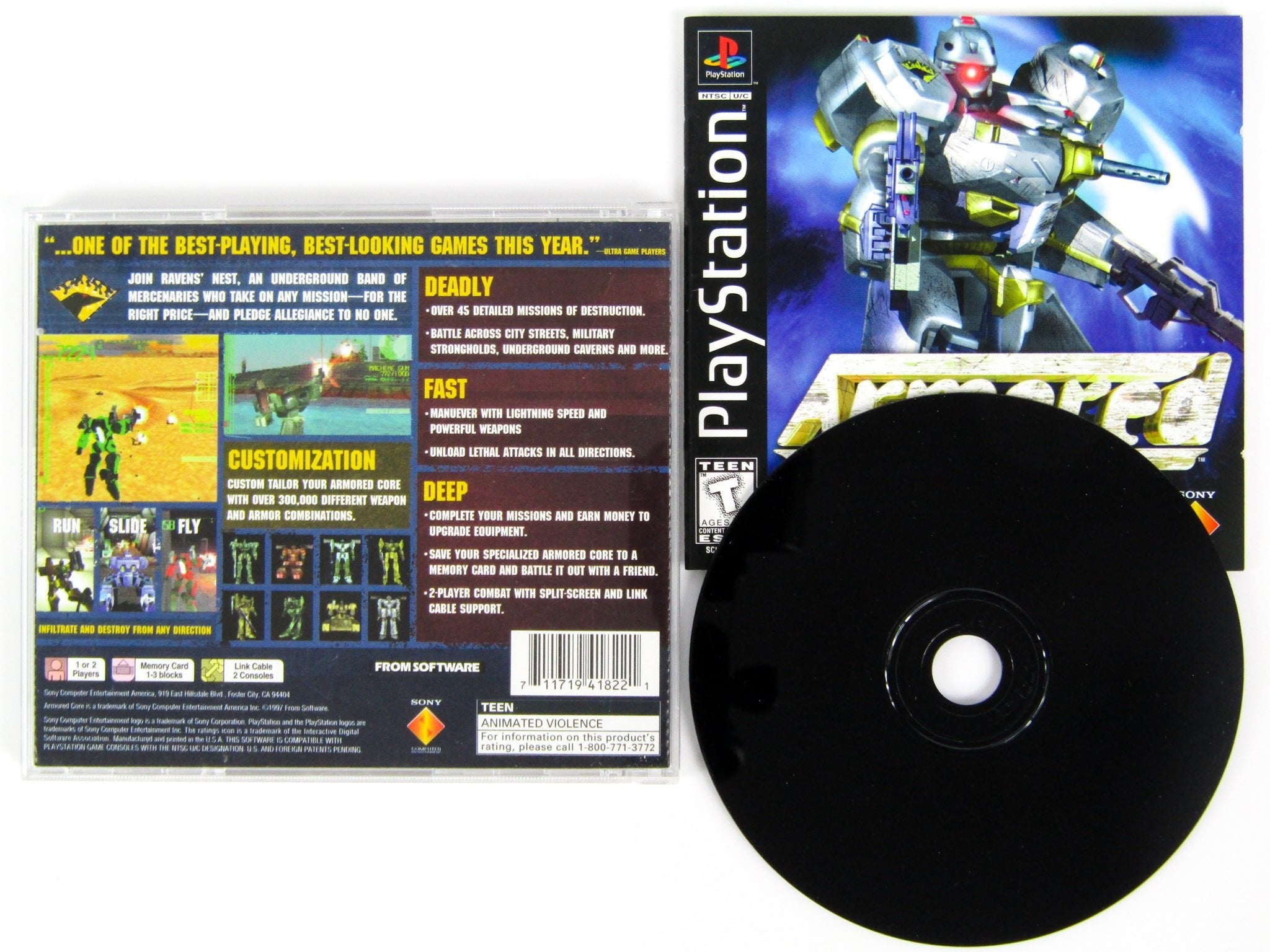 Armored Core (Playstation / PS1) - RetroMTL