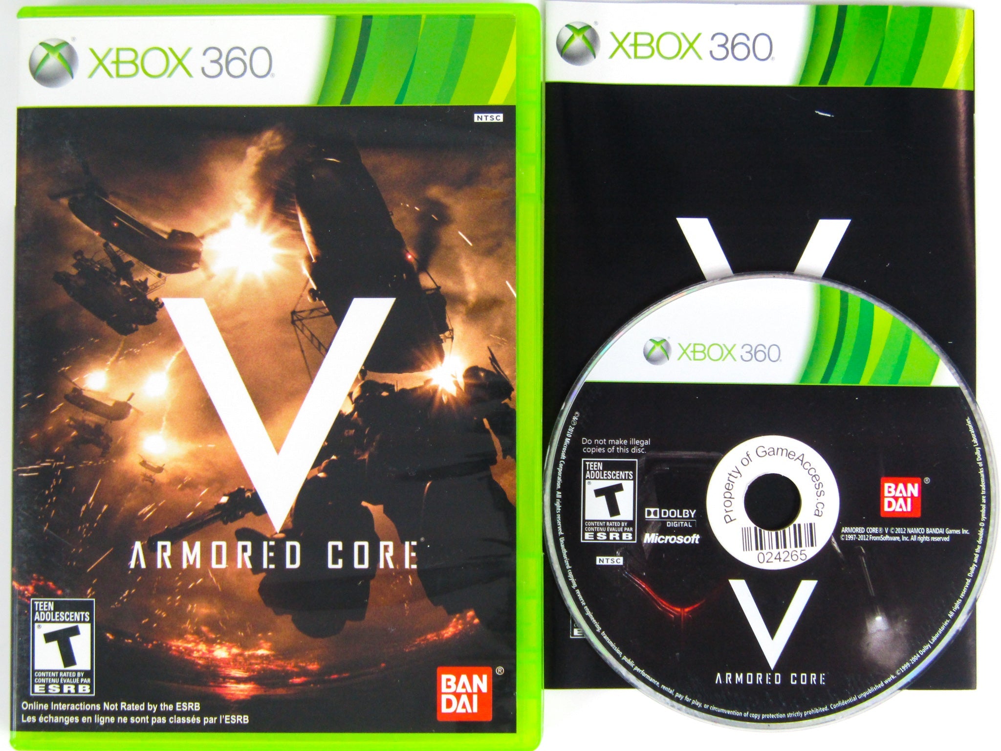 Armored Core V 5 (Xbox 360) - RetroMTL