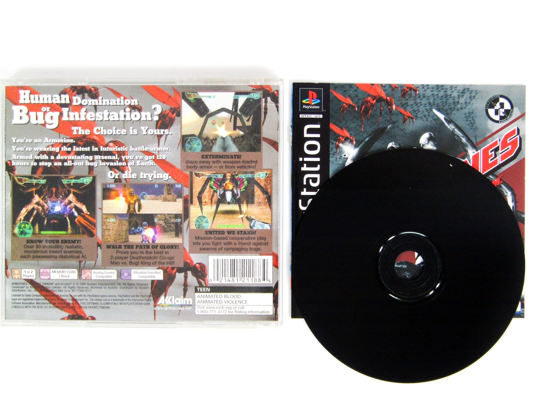 Armorines Project SWARM (Playstation / PS1) - RetroMTL