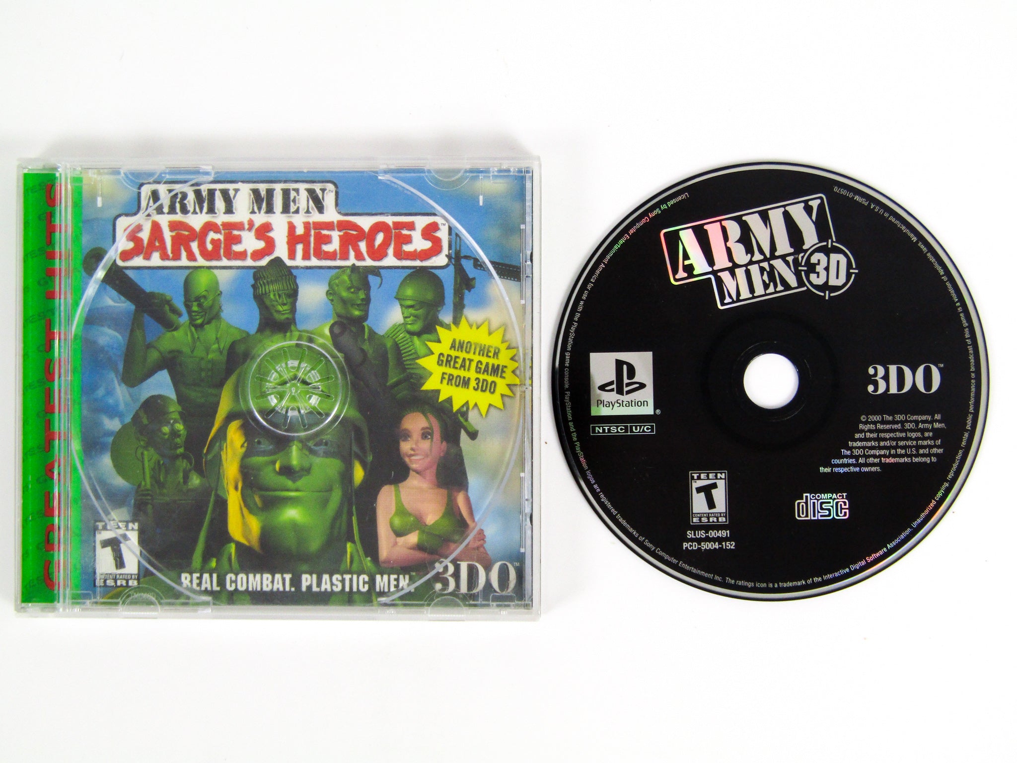 Army Men 3D [Greatest Hits] (Playstation / PS1) - RetroMTL
