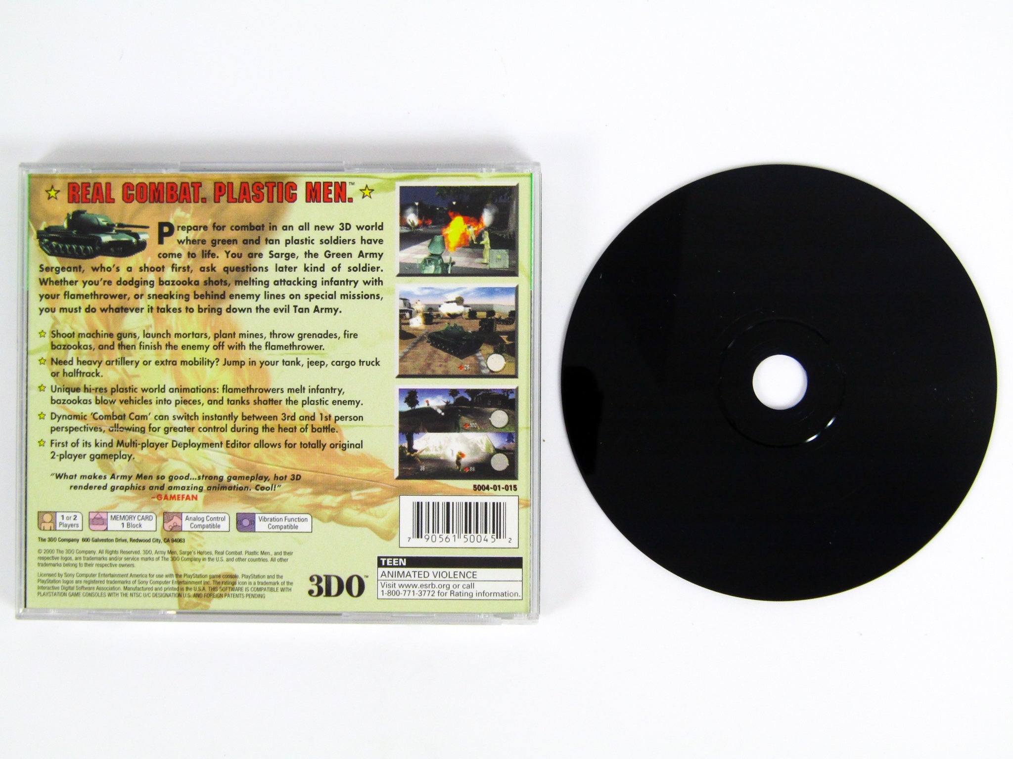 Army Men 3D [Greatest Hits] (Playstation / PS1) - RetroMTL