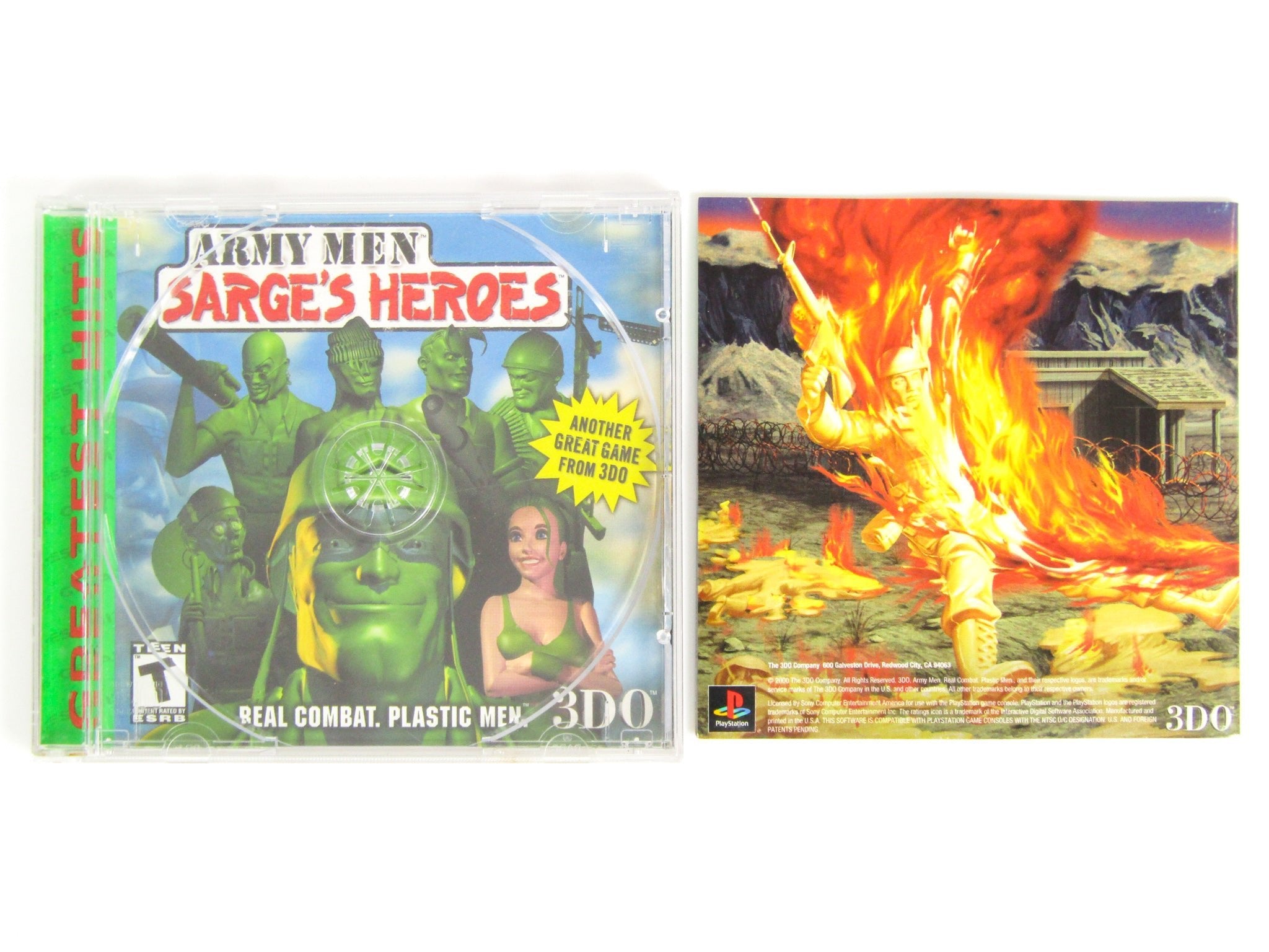 Army Men 3D [Greatest Hits] (Playstation / PS1) - RetroMTL