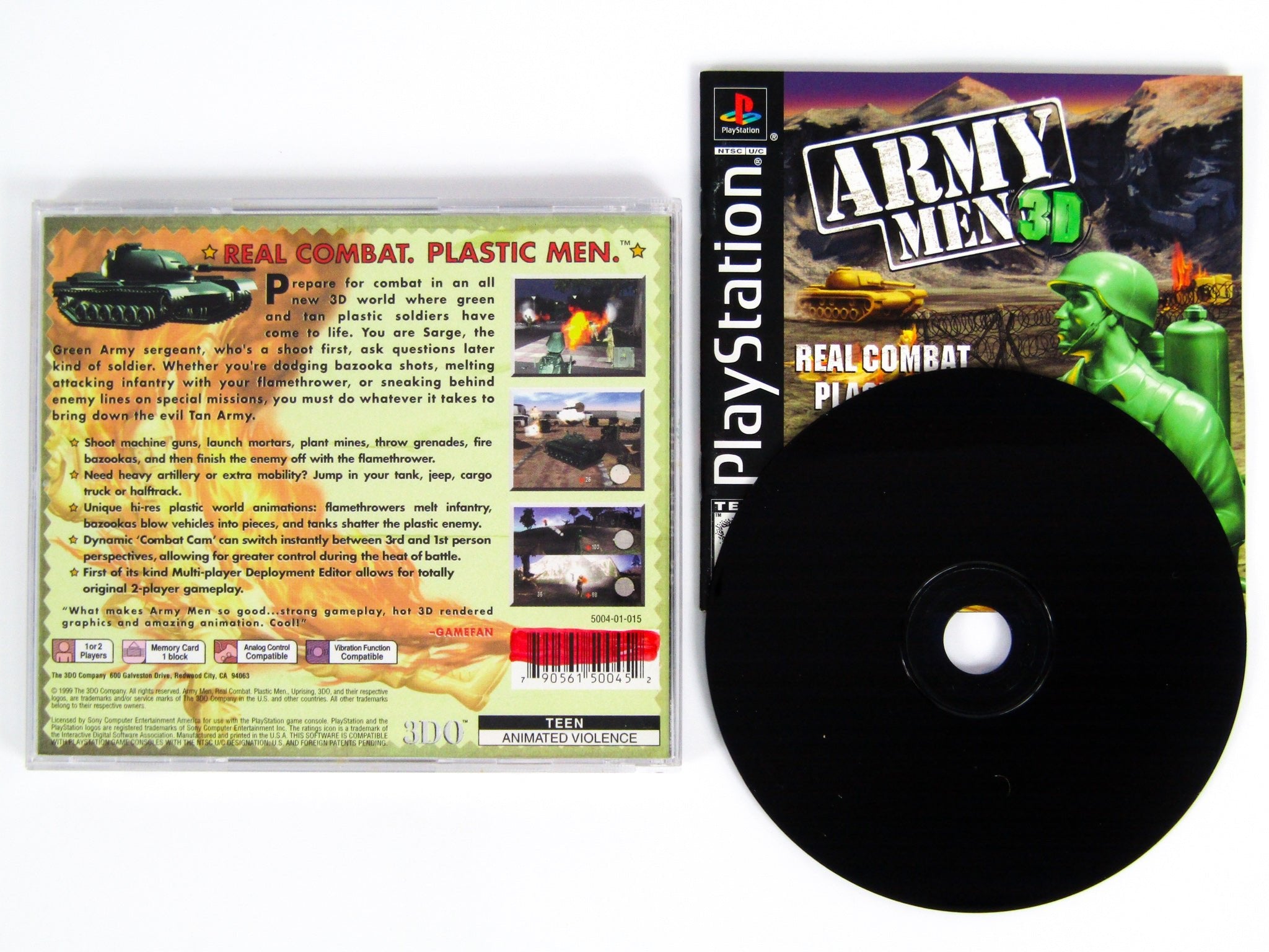 Army Men 3D (Playstation / PS1) - RetroMTL