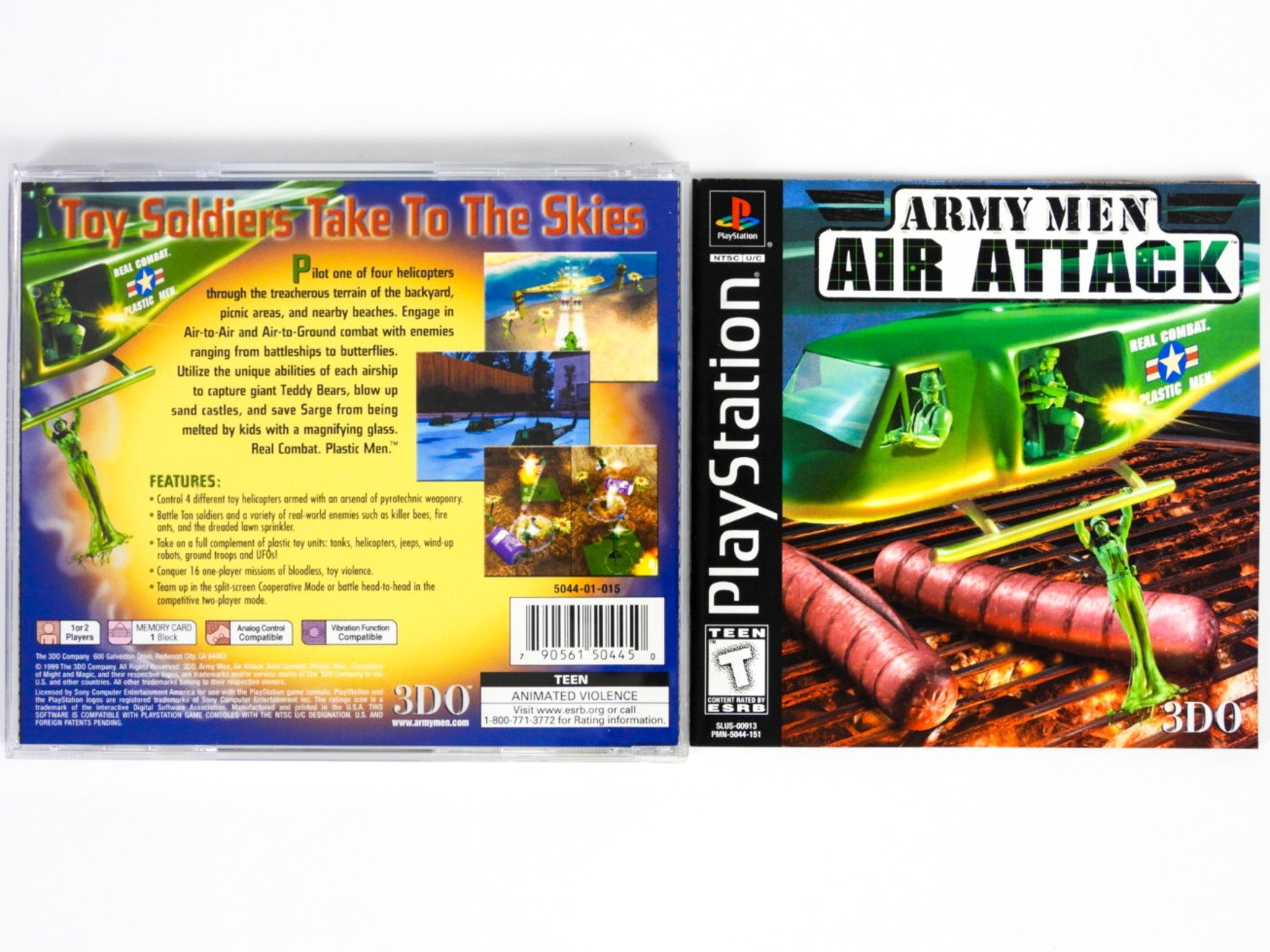 Army Men Air Attack (Playstation / PS1) - RetroMTL