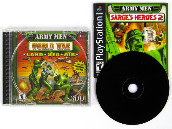 Army Men Sarge's Heroes 2 (Playstation / PS1) - RetroMTL