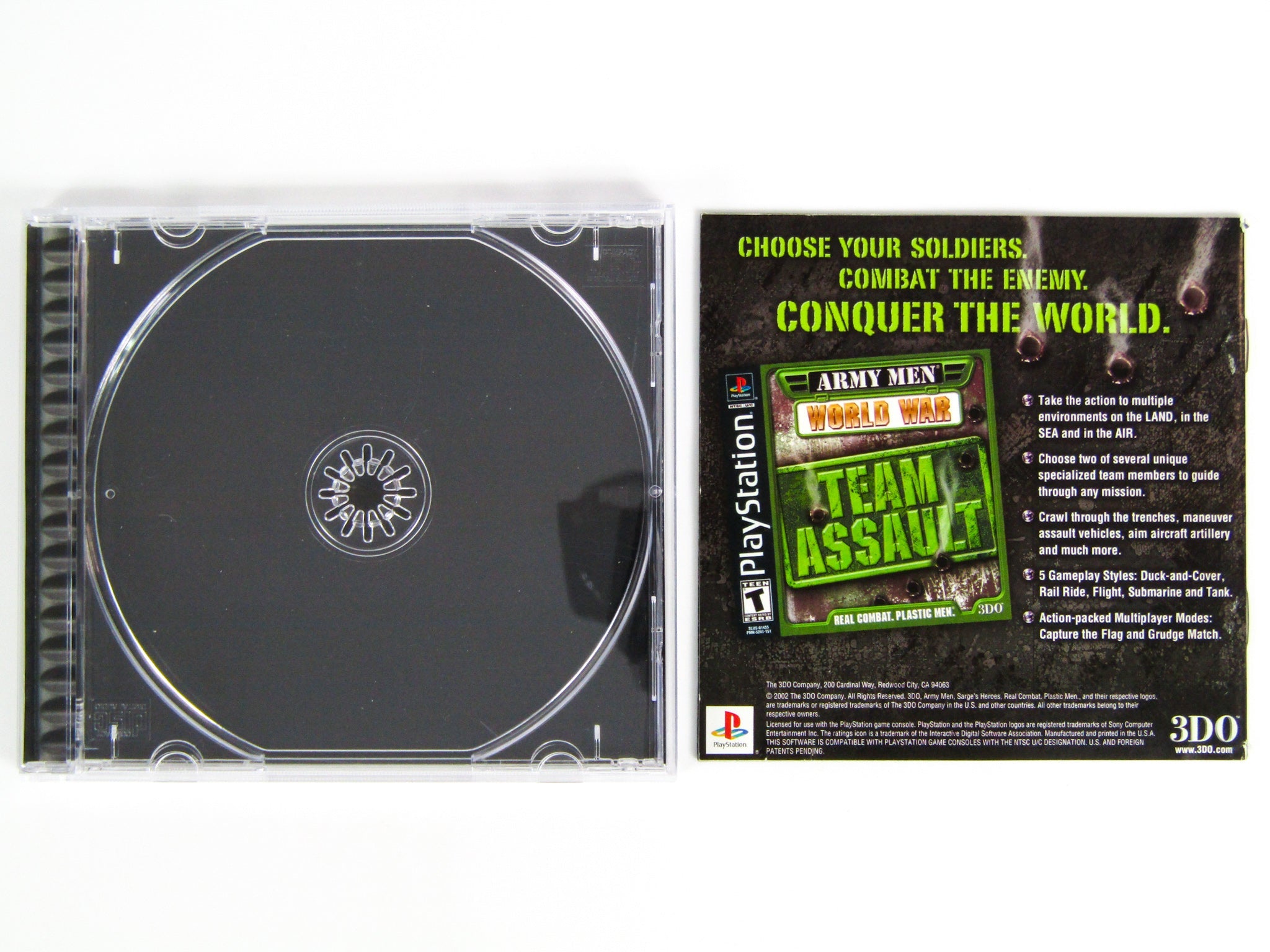 Army Men Sarge's Heroes [Collector's Edition] (Playstation / PS1) - RetroMTL