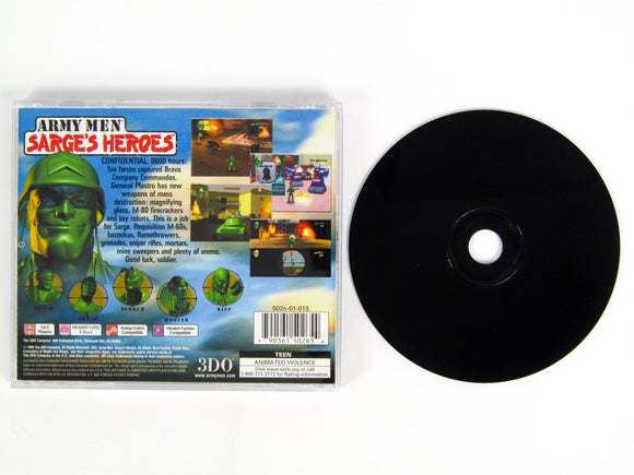 Army Men Sarge's Heroes (Playstation / PS1) - RetroMTL