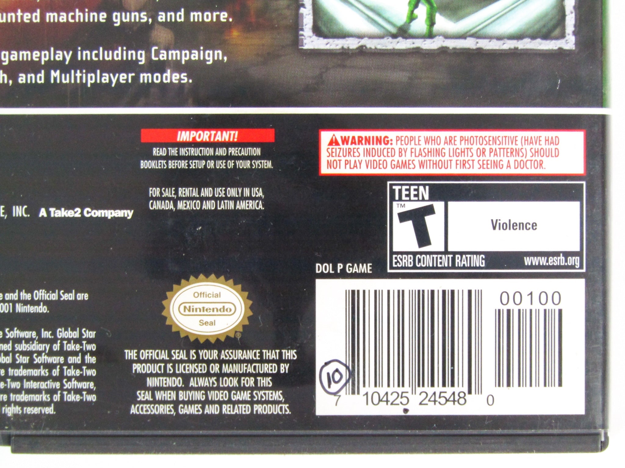 Army Men Sarge's War (Nintendo Gamecube) - RetroMTL