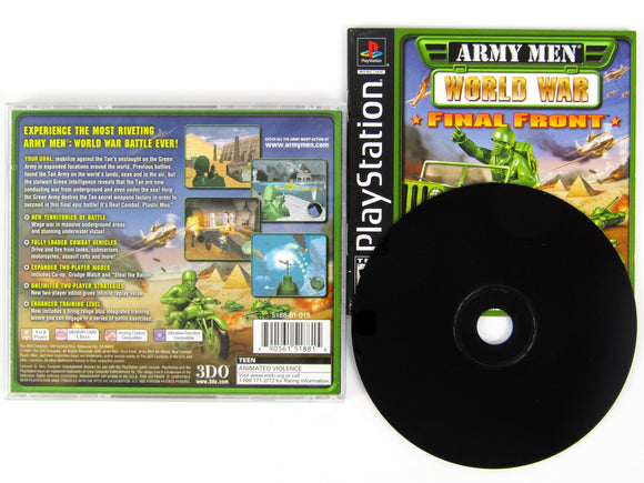 Army Men World War Final Front (Playstation / PS1) - RetroMTL