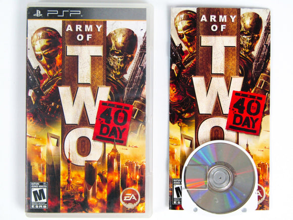 Army Of Two: The 40th Day (Playstation Portable / PSP) - RetroMTL