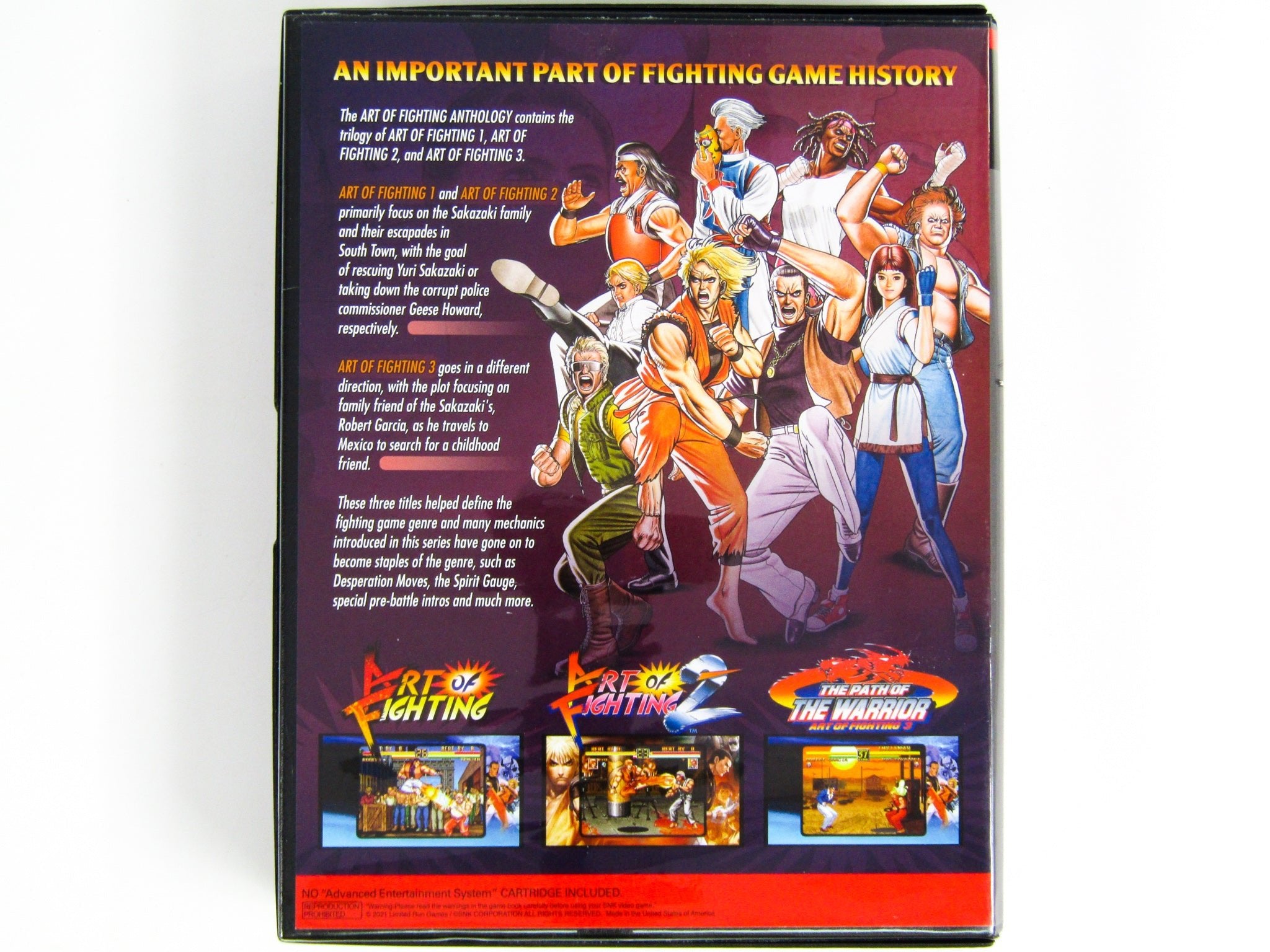 Art Of Fighting Anthology [Collector's Edition] [Limited Run Games] (Playstation 4 / PS4) - RetroMTL